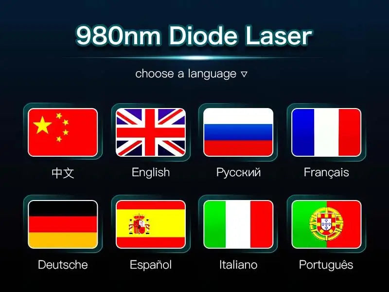 5 In 1 980nm Diode Laser, Nail Fungus, Spider Veins