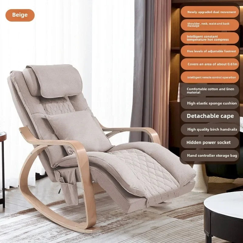 Massage, Roller, Heating, Vibration Lounge Chairs