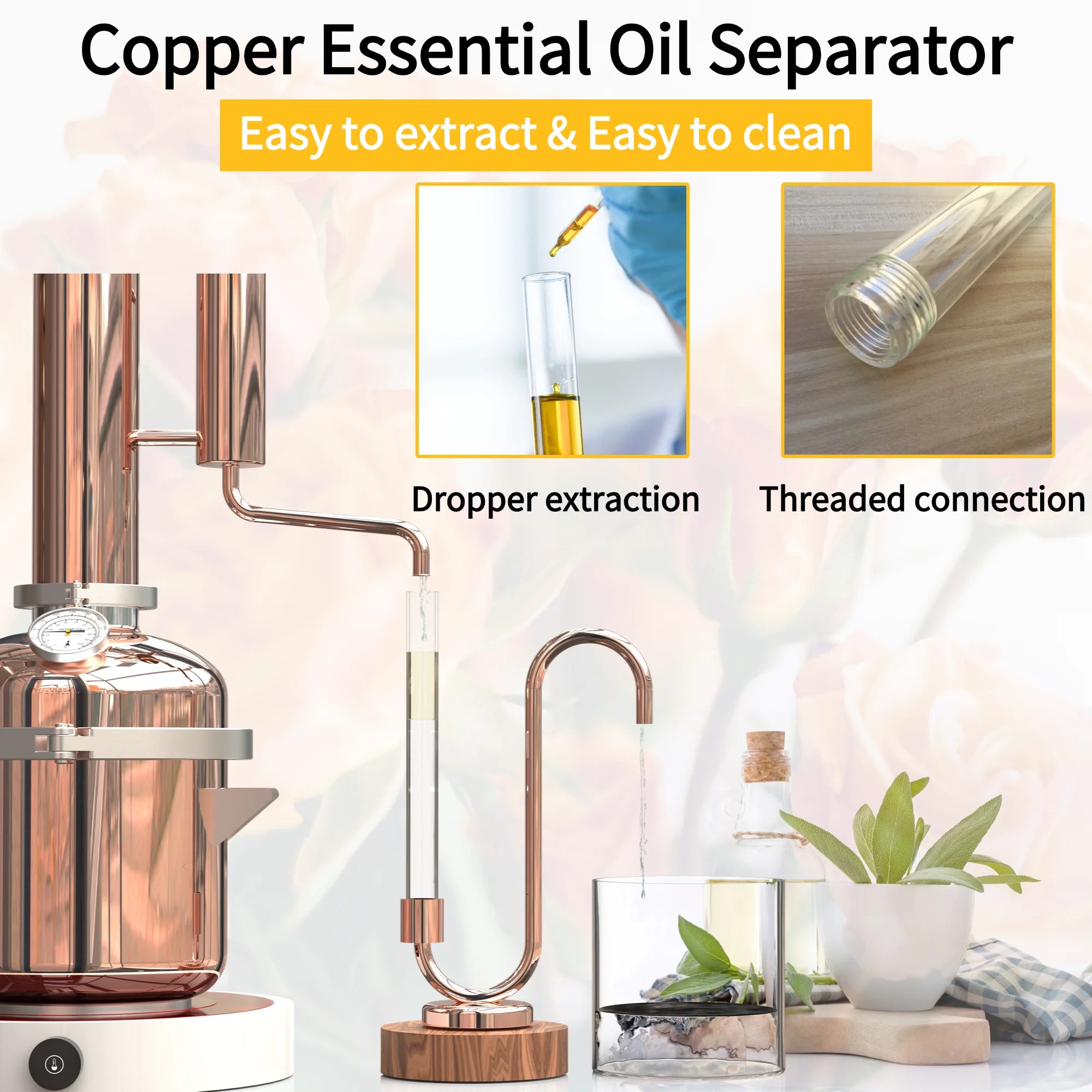 8L Home Distiller Essential Oil Distillation Kit