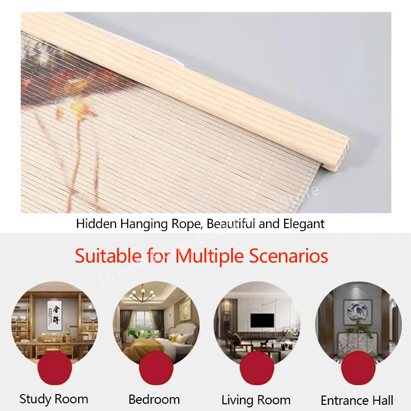 Bamboo Curtain Decoration, Various Patterns, Sizes