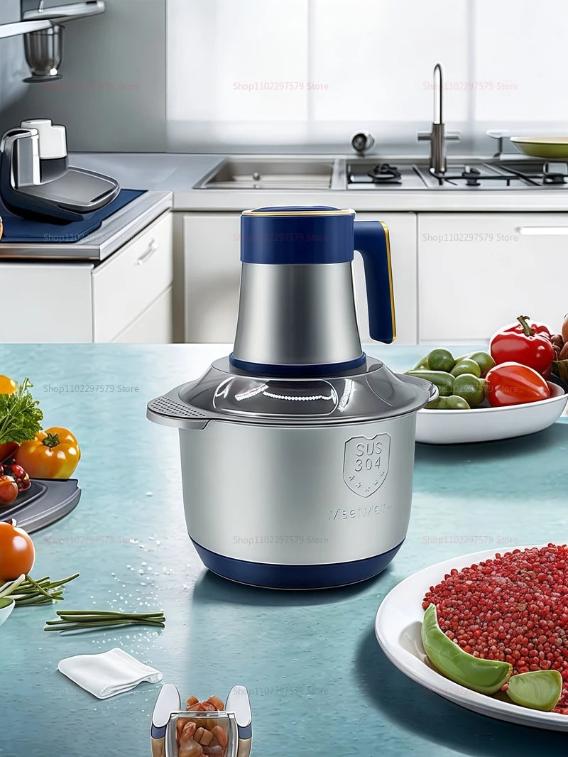 Meat Grinder Blender, Food Processor, Five-speed