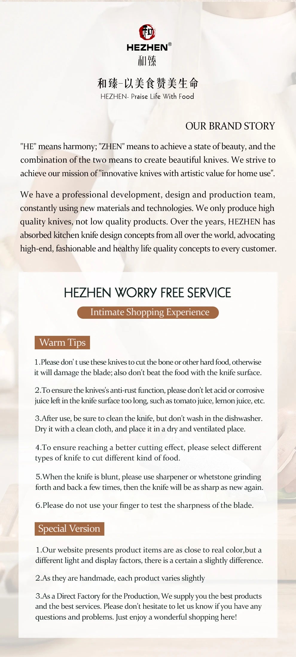 1PC Or 3PC Knife Set Damascus Steel Chef Knives