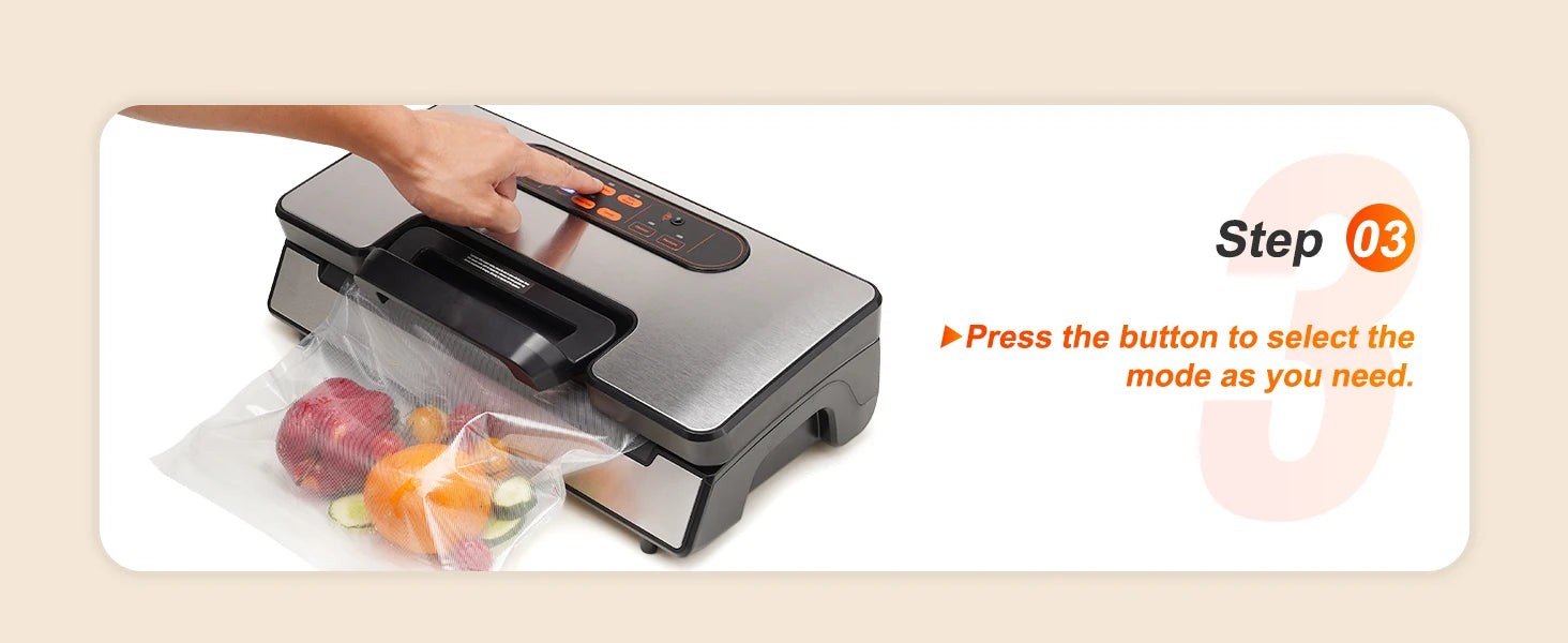 Vacuum Sealer Food Packaging Machine, 10pcs Vacuum bags