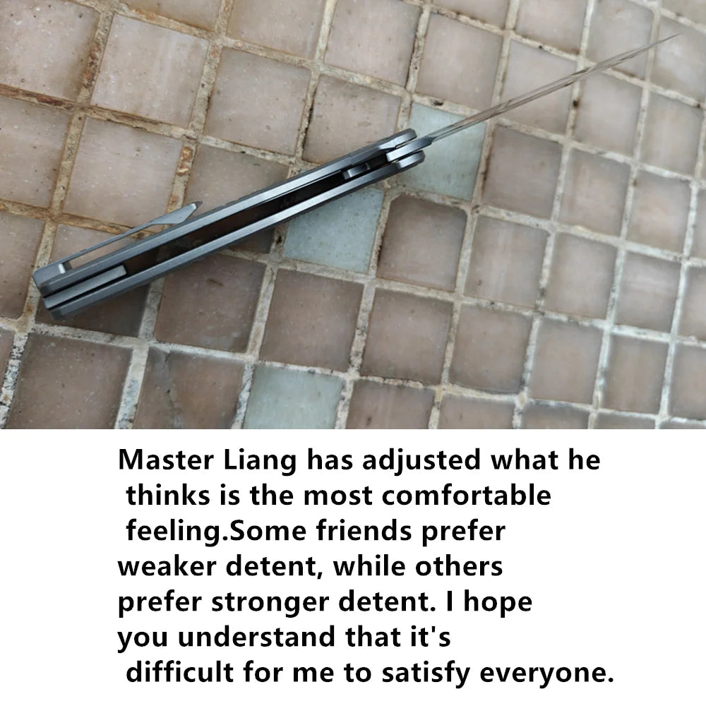 Titanium Camping Hunting Outdoor Folding Knife