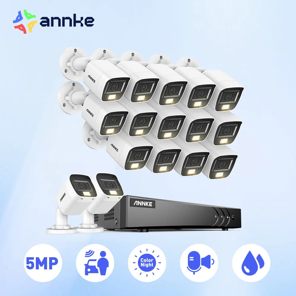 Audio Security  System Color Night Vision Camera