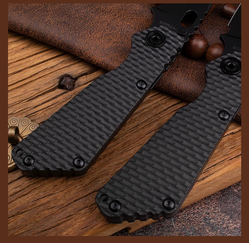 Titanium Handle, Folding Pocket Knife