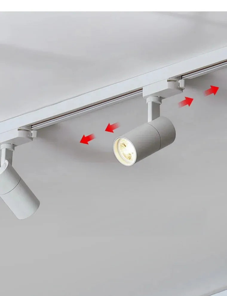 Surface mounted track lights, spotlights, LED, Hanging