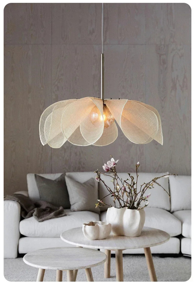 Fabric Ceiling Hanging Pendant Lamp