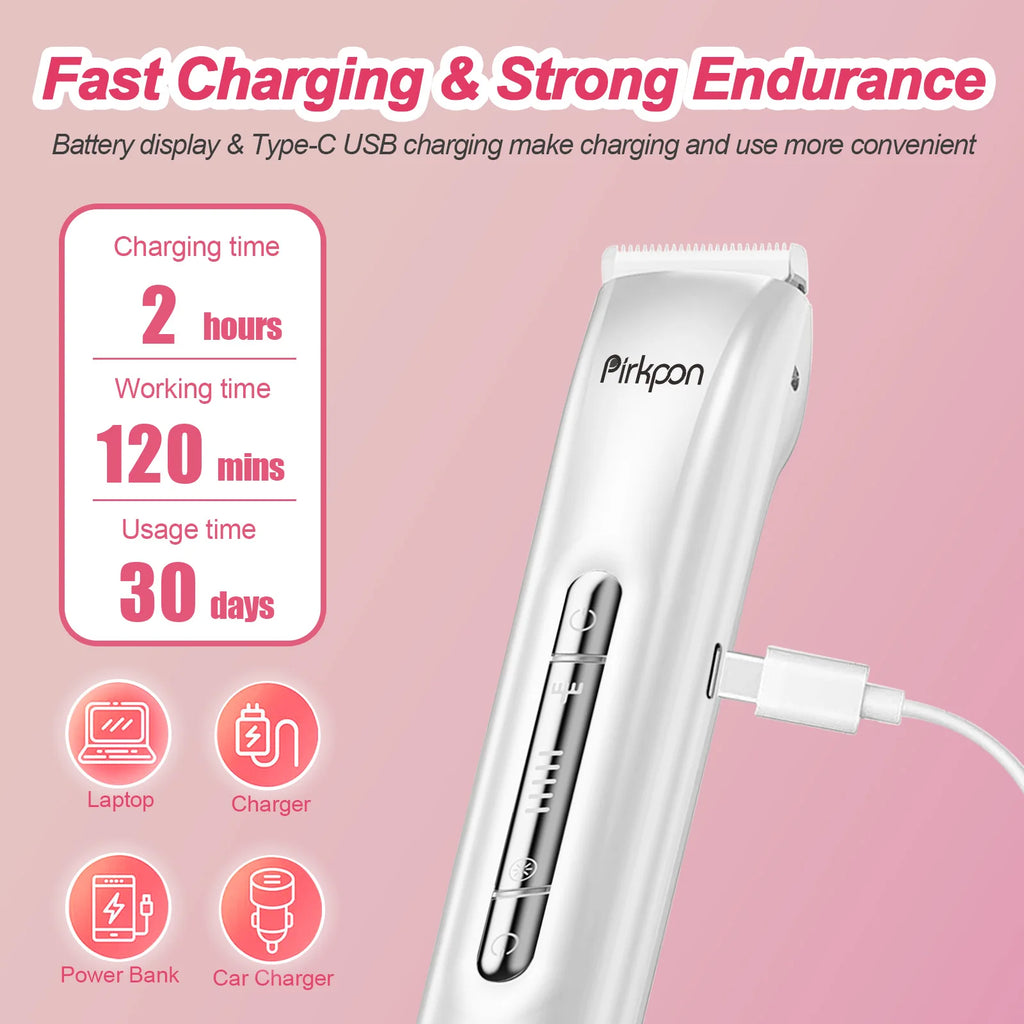 Rechargeable Dual-Head Shaver Women Hair Remover