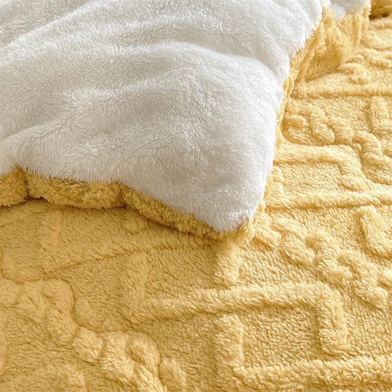 Polyester Sherpa, Quilted Comforters, Various Colors, Sizes
