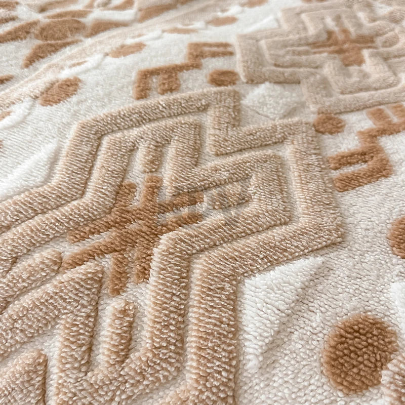 Fleece Blanket, Artificial Wool, Various Colors, Sizes