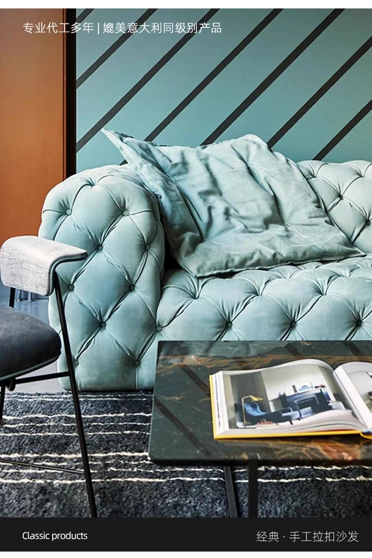 Simple Fancy Living Room Sofas, Large Gold