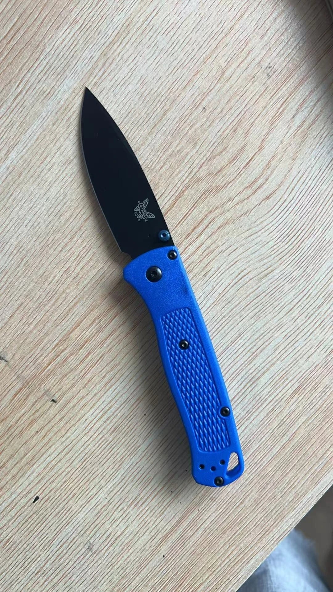 Folding Pocket Knife Black/ White Blade