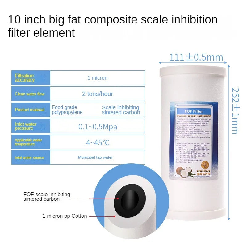 Water Filter System 2- stage, 1-Stage, Pre-Filtration
