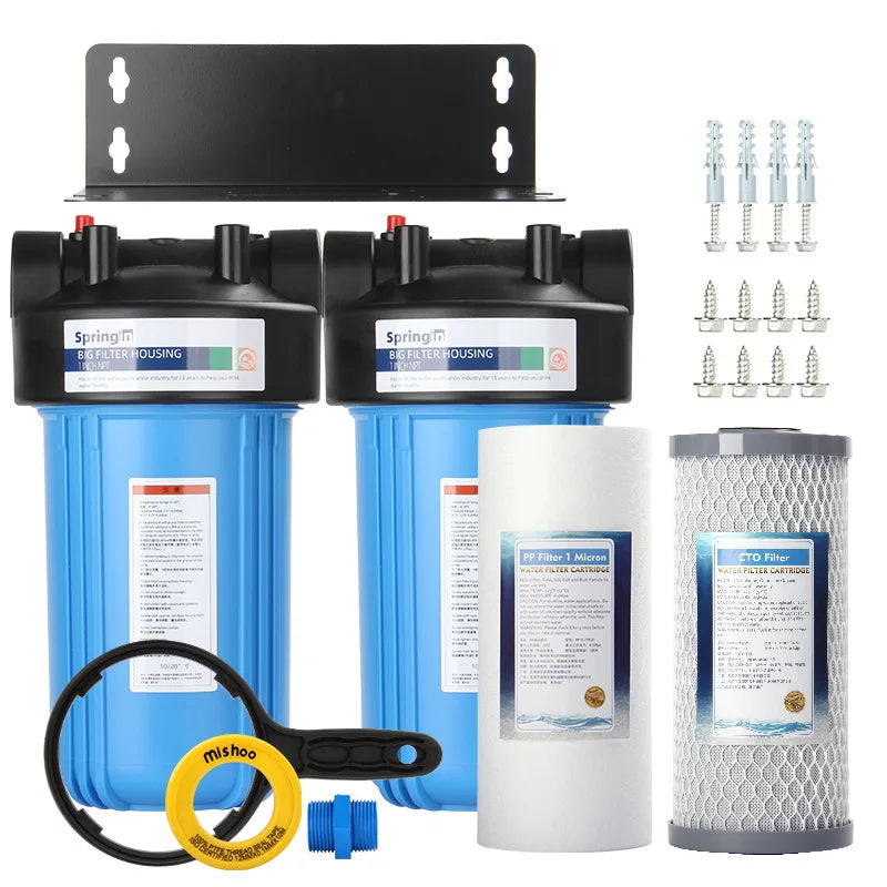 Water Filter System 2- stage, 1-Stage, Pre-Filtration