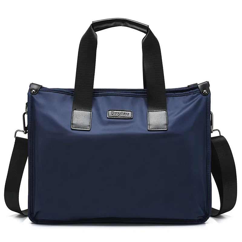 Business Briefcase Polyester Laptop Crossbody Bag