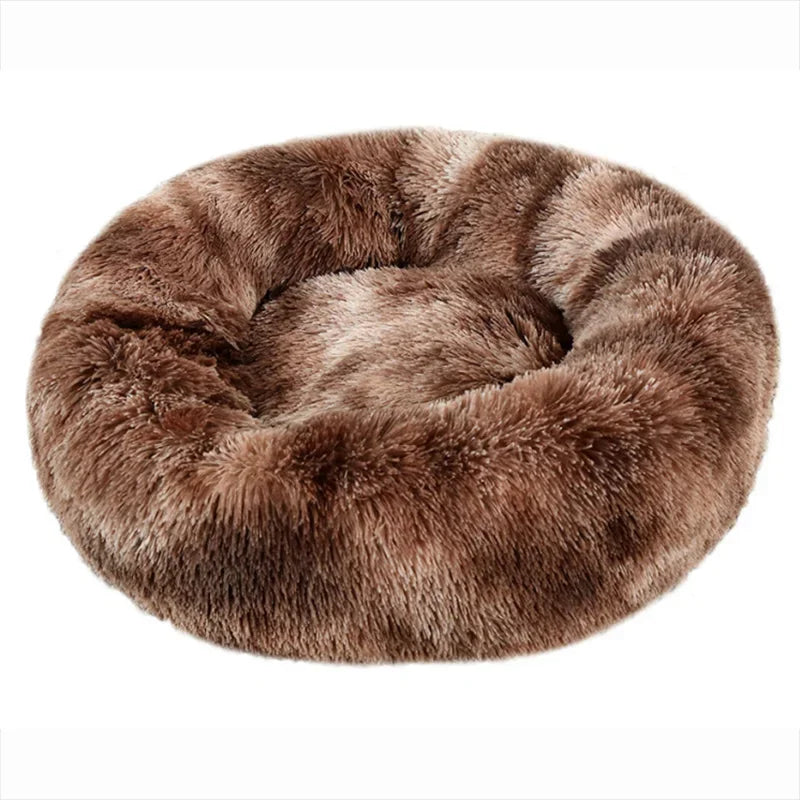 40-60cm. Round Pet Bed, Small Dog, Cat, Washable