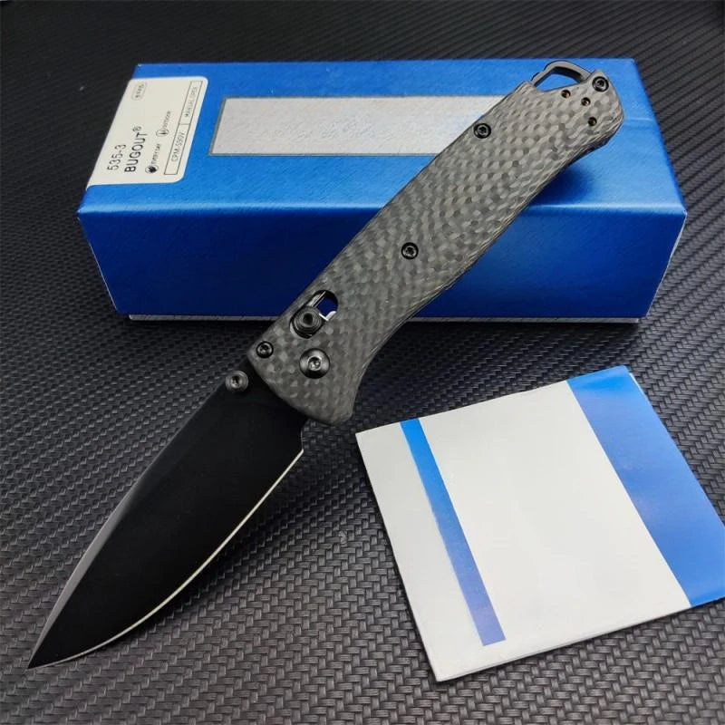 Titanium Alloy Handle DIY Hunting Folding Knives