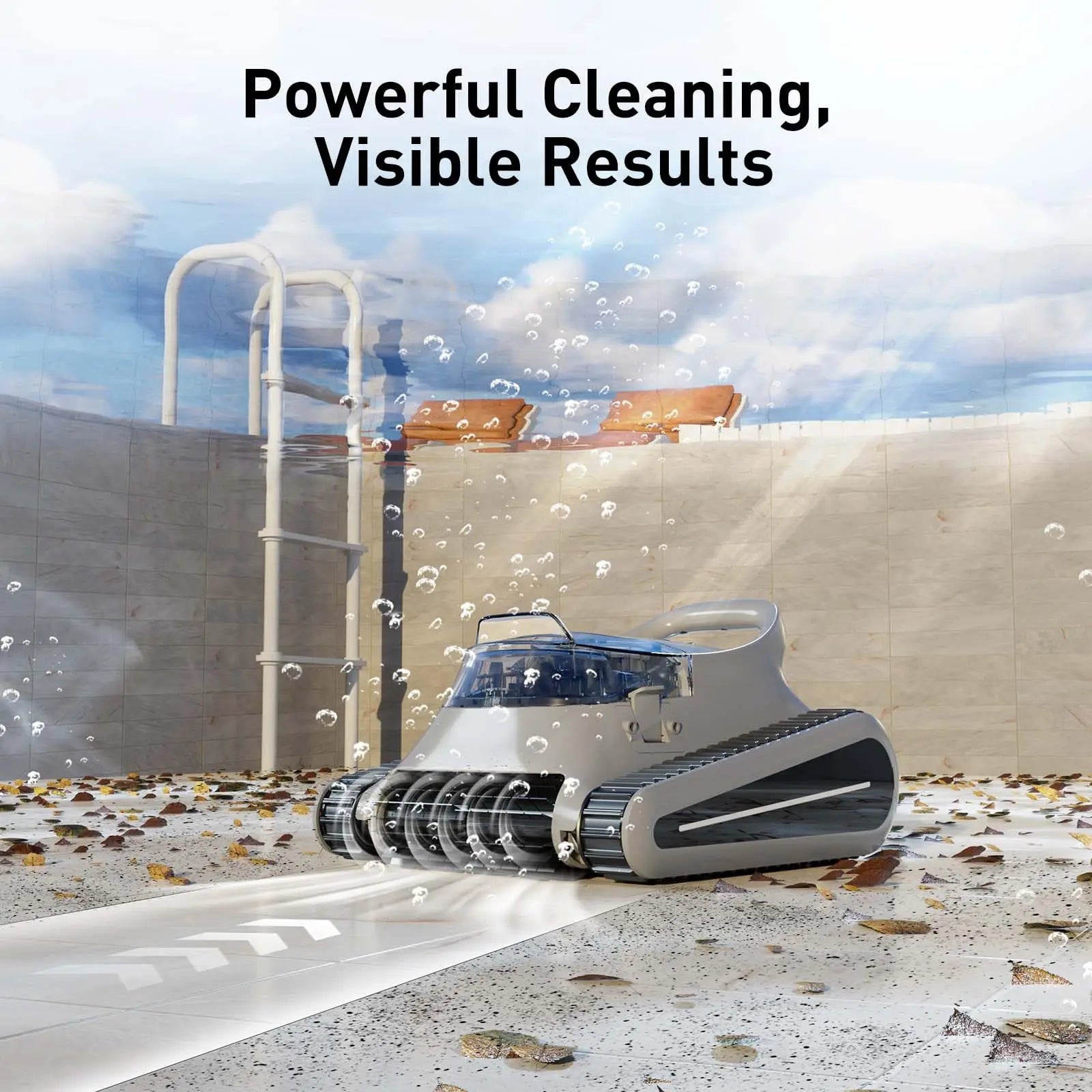 Cordless Robotic Cleaner, Inground Pools, Vacuum