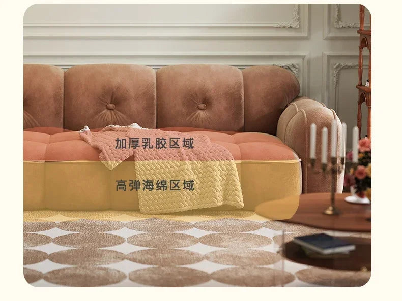 Brown Living Room, Small Apartment, Marshmallow Cloud Sofa