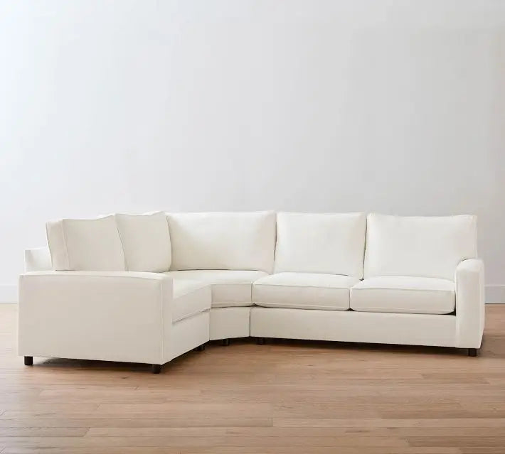 Customized Simple Curved Sofa, Different Colors