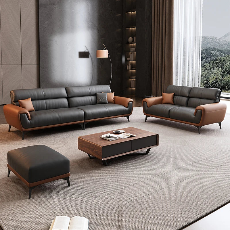 Leatherette Sofa Living Room Sofas, Decor