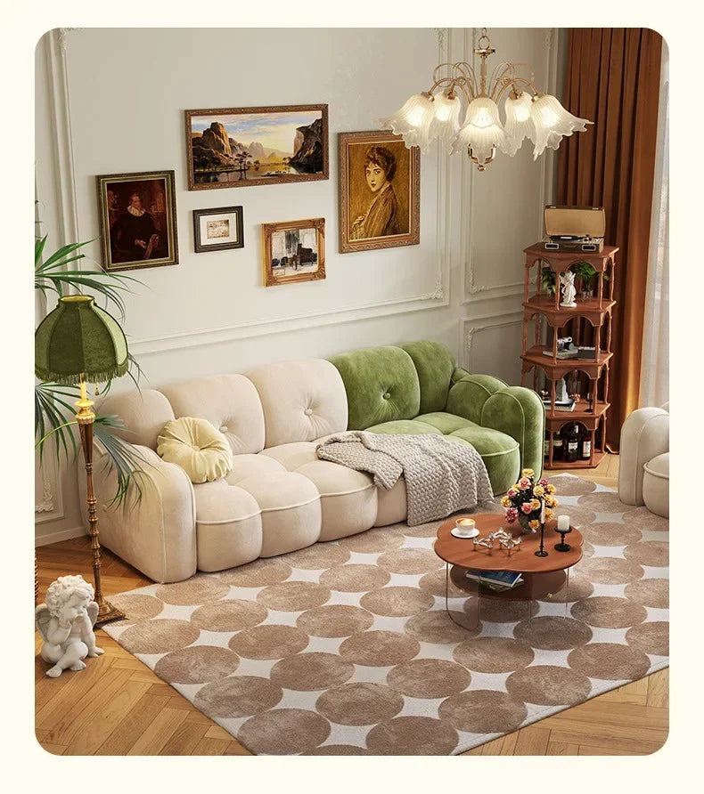 Brown Living Room, Small Apartment, Marshmallow Cloud Sofa