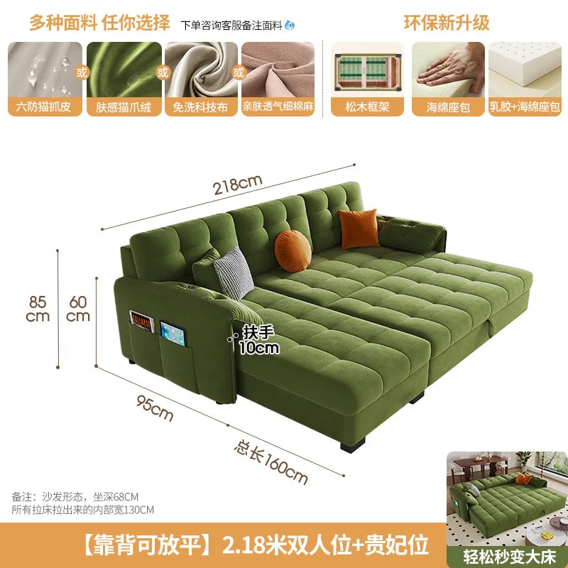 Modular Individual Sofa, Bed Convertible, Pull Out