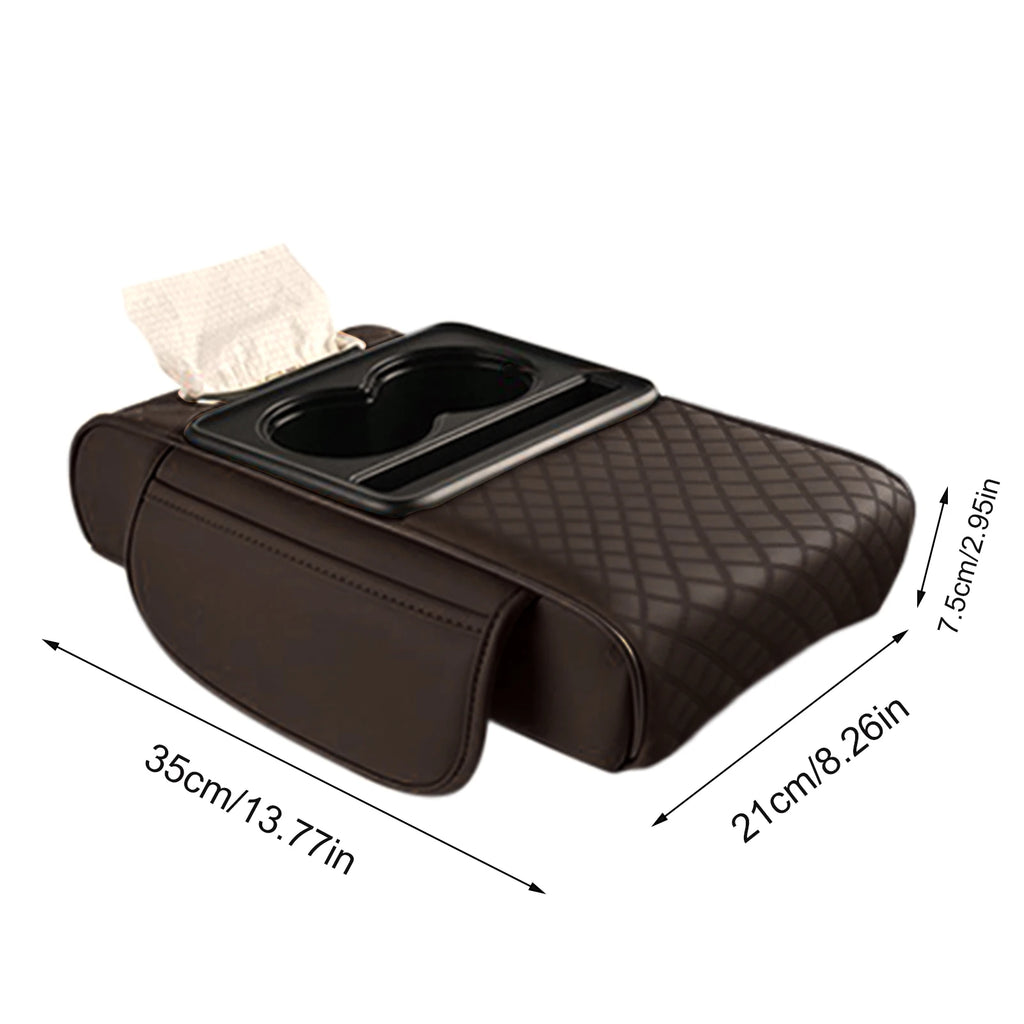 Armrest Heightening Cushion, Cup Holder Tissue Box