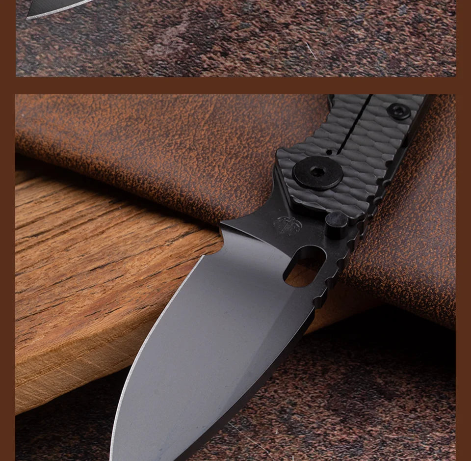 Titanium Handle, Folding Pocket Knife