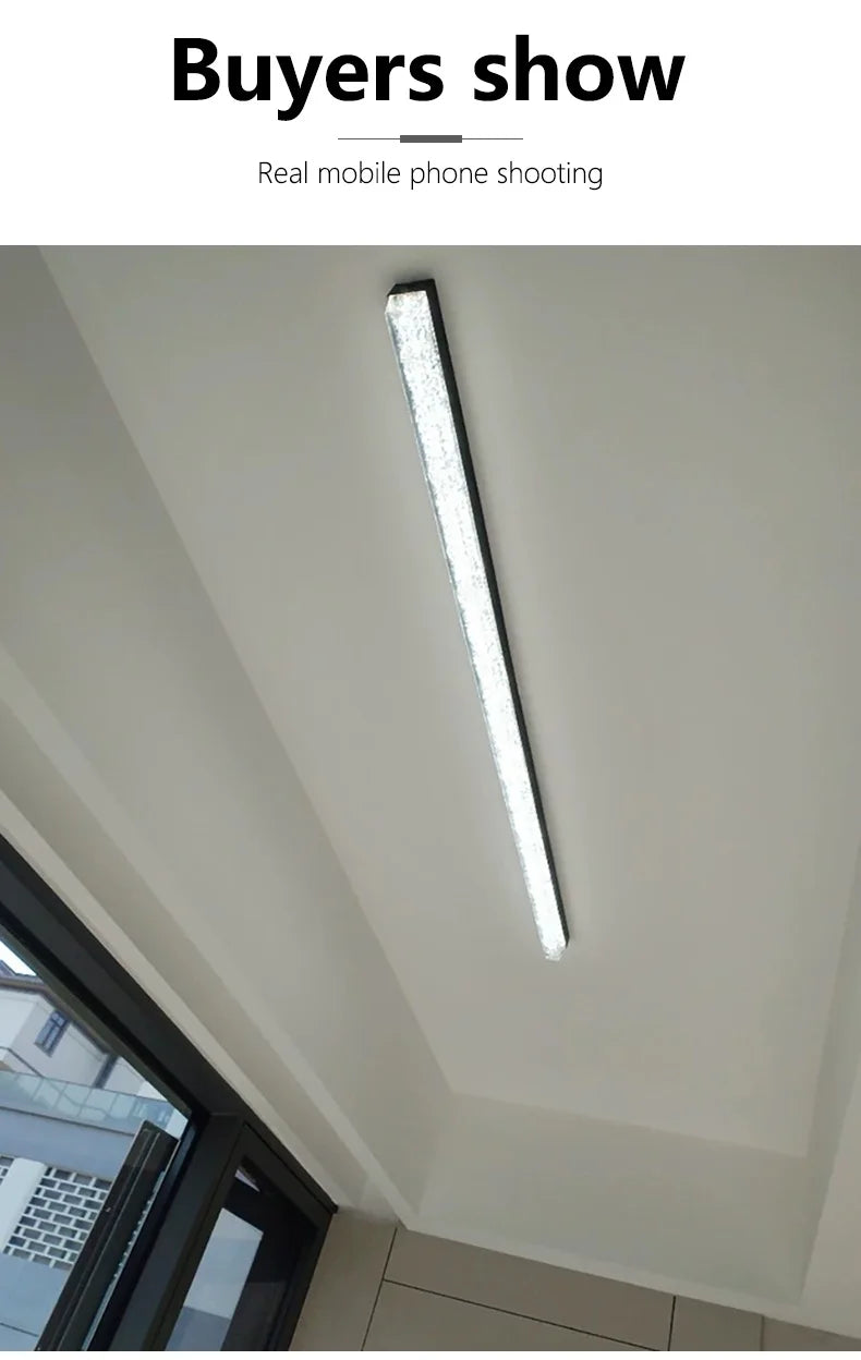 Ceiling Light Long Lamp, Dressing Room, Foyer