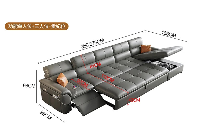Fancy Sofas, Reclining Italian Sofa, Corner Storage