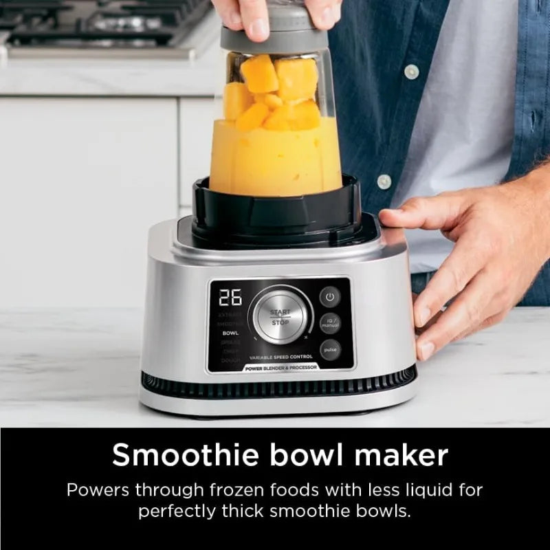 Ninja Blender For Kitchen, Food Processor Combo System