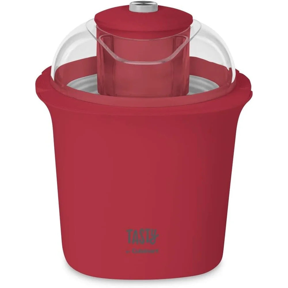 1.5 Quart Ice cream, Frozen Yogurt Machine, Red