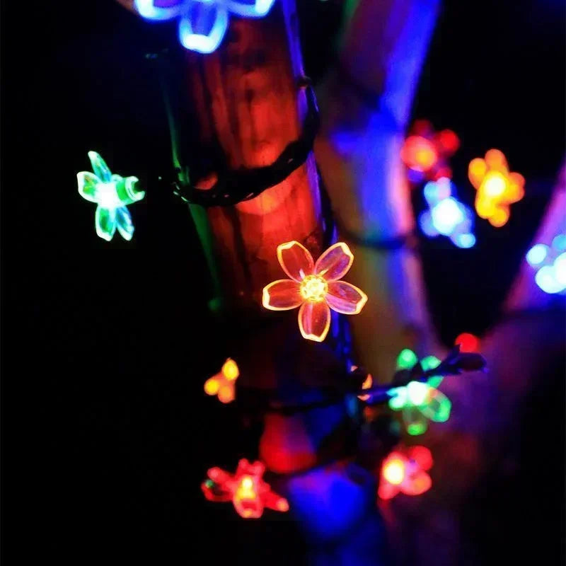 Solar LED Cherry Blossom Light String