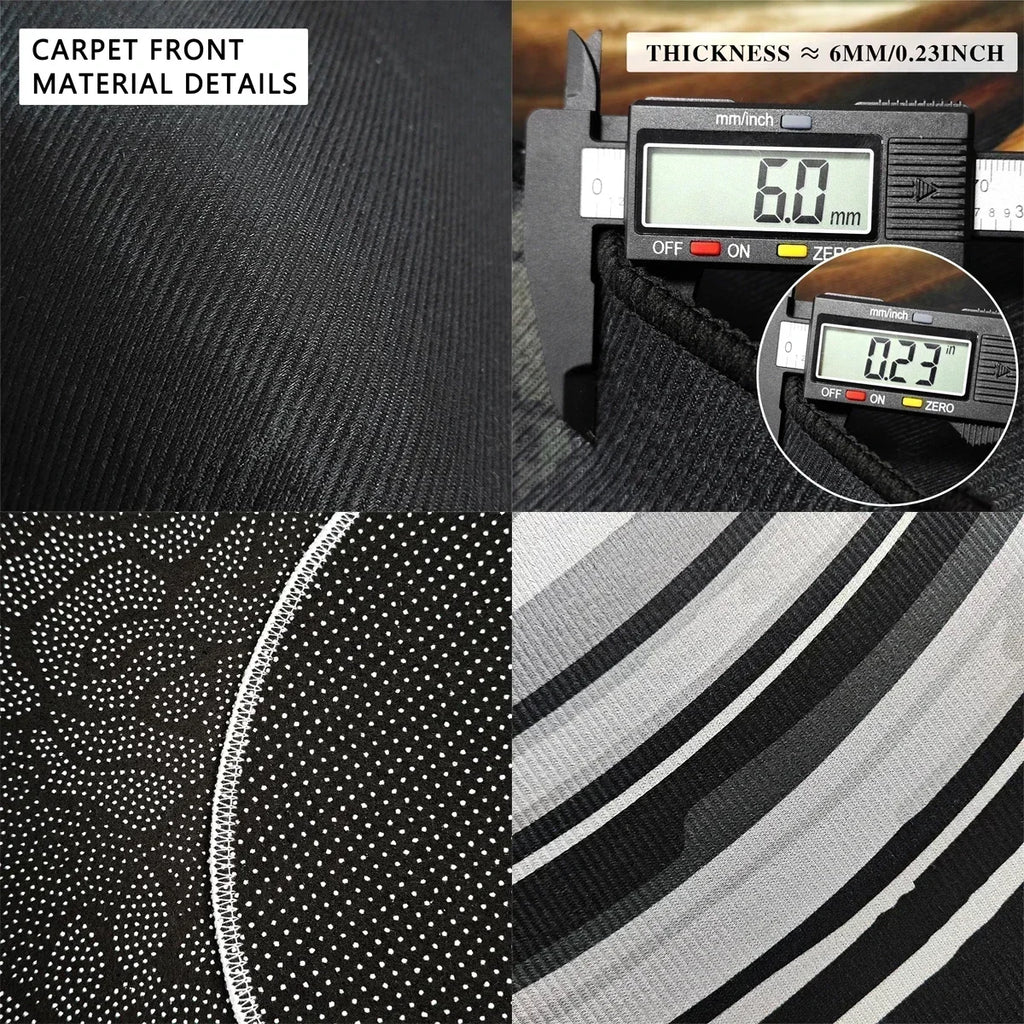 Entrance Doormat House, Outdoor, Semi-circular, Floral Style