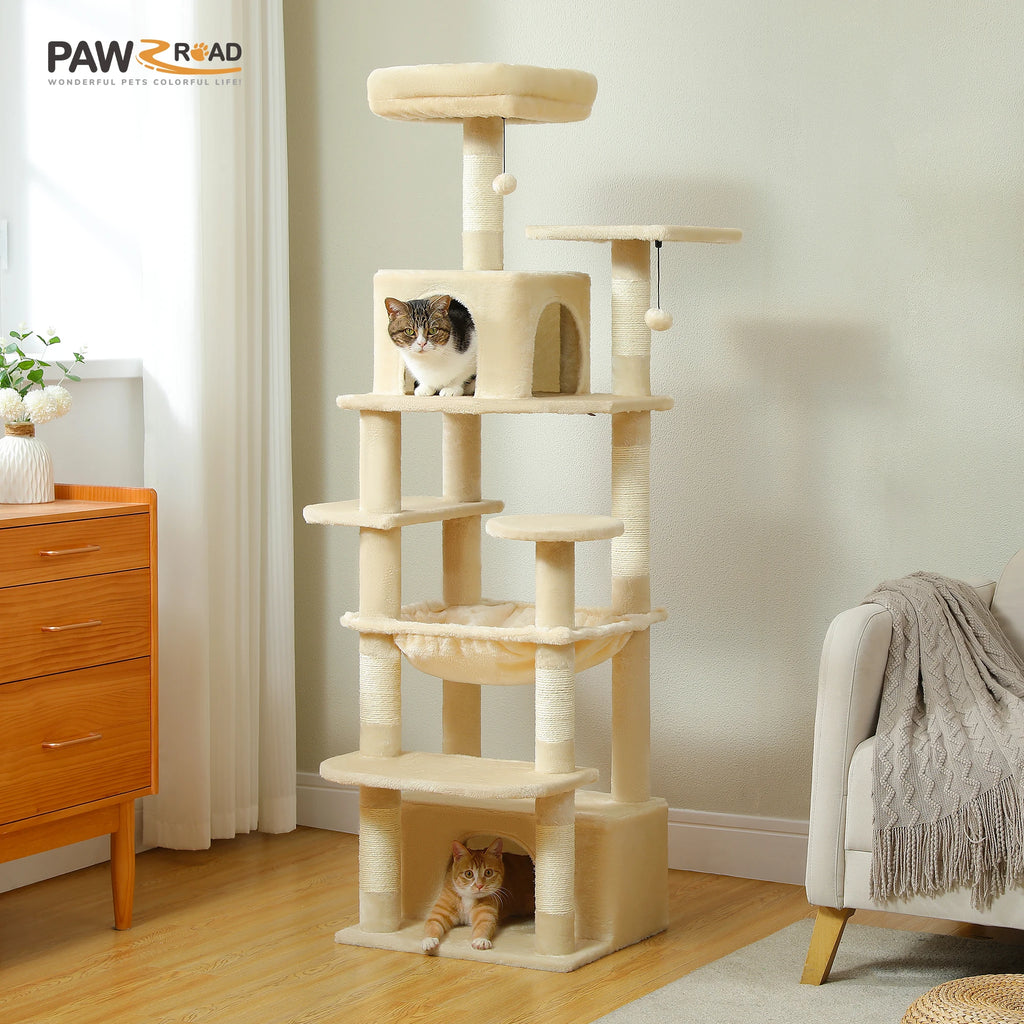 Large Cat Tree and Tower for Indoor Cats