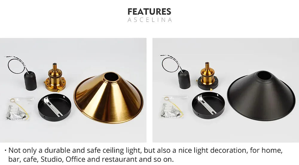 Ceiling Light vintage, Retro Loft ceiling