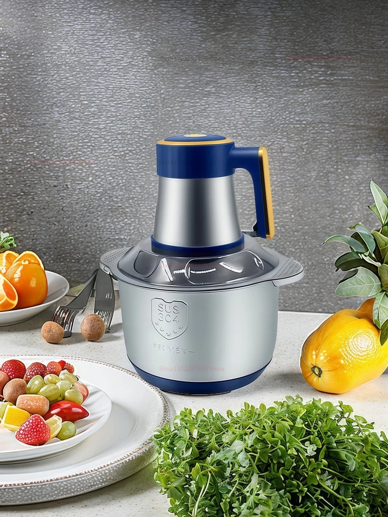 Meat Grinder Blender, Food Processor, Five-speed