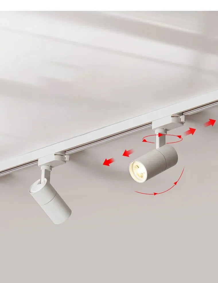 Surface mounted track lights, spotlights, LED, Hanging