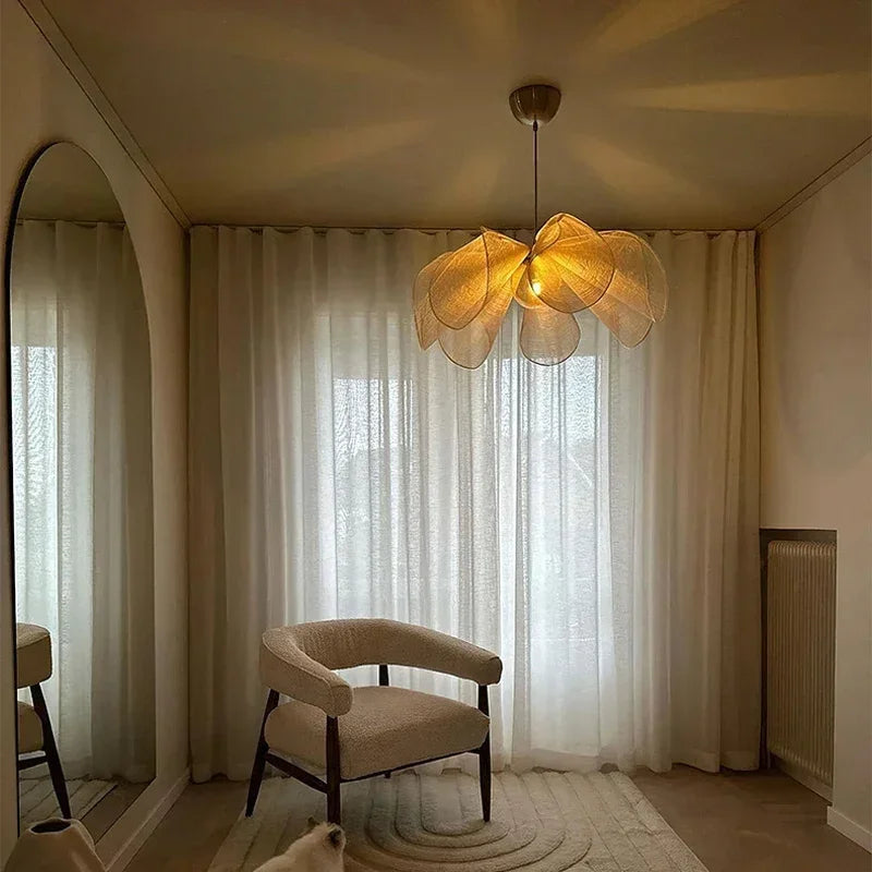 Fabric Ceiling Hanging Pendant Lamp