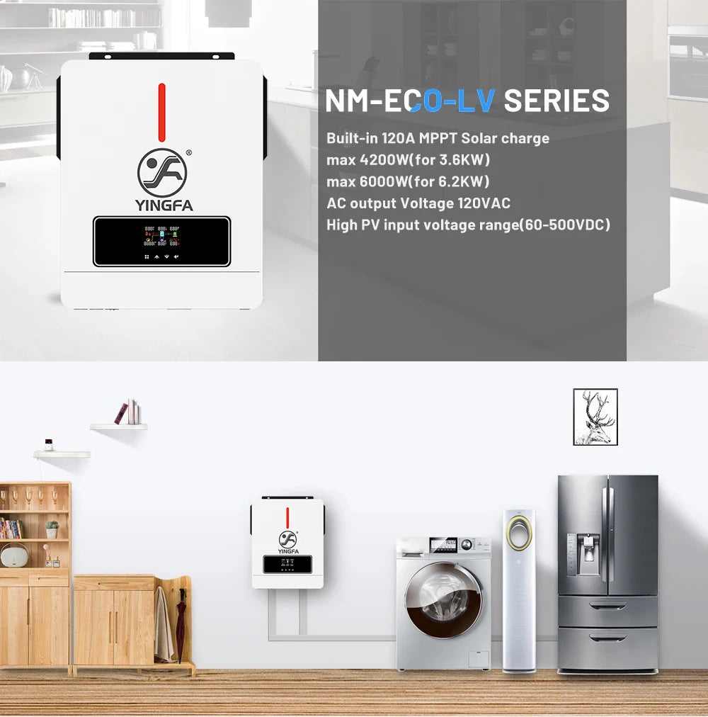 Solar Power Pure Sine Wave Inverter 3.6kW 24V 110V