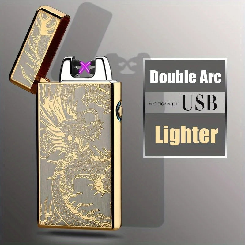 Double Arc, USB Rechargeable Flameless Lighters