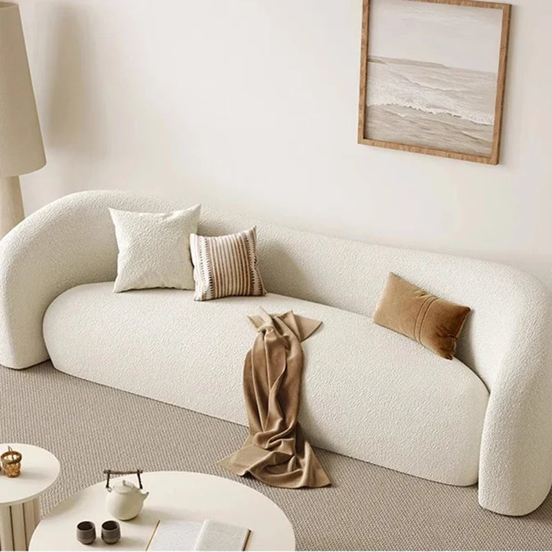living room Sofas minimalist, Fabric