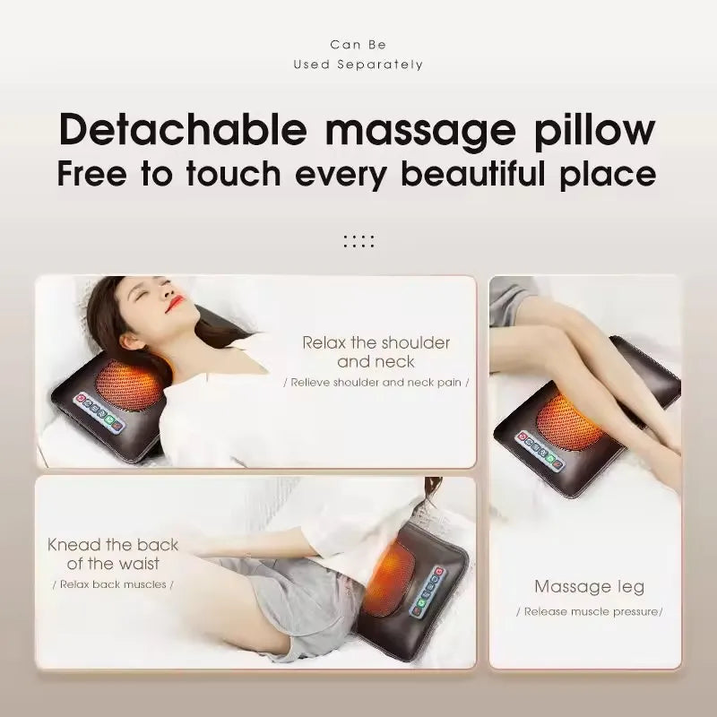 Electric Mattress Heating, Massager Cushion