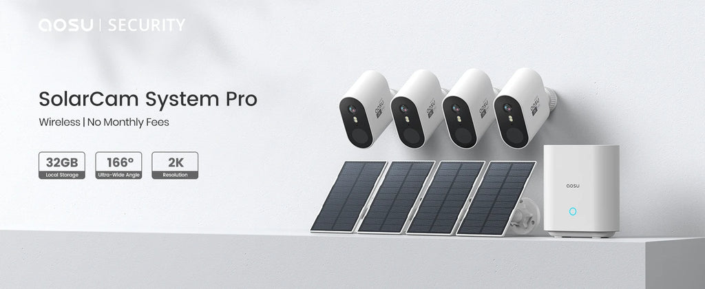 Solar Security Camera, WIFI, 2-Way Audio