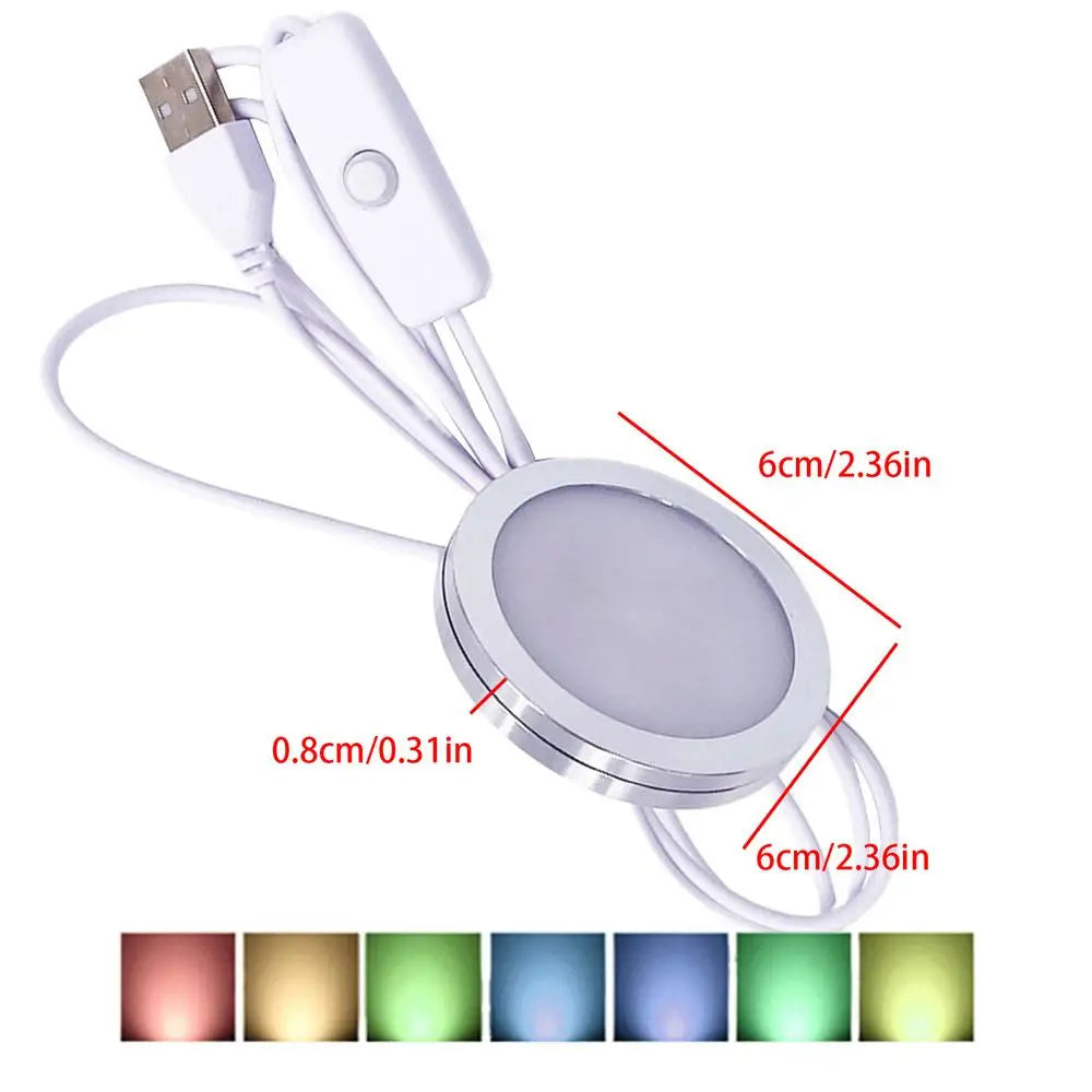 LED Lights USB Aluminum Shell Cabinet Light