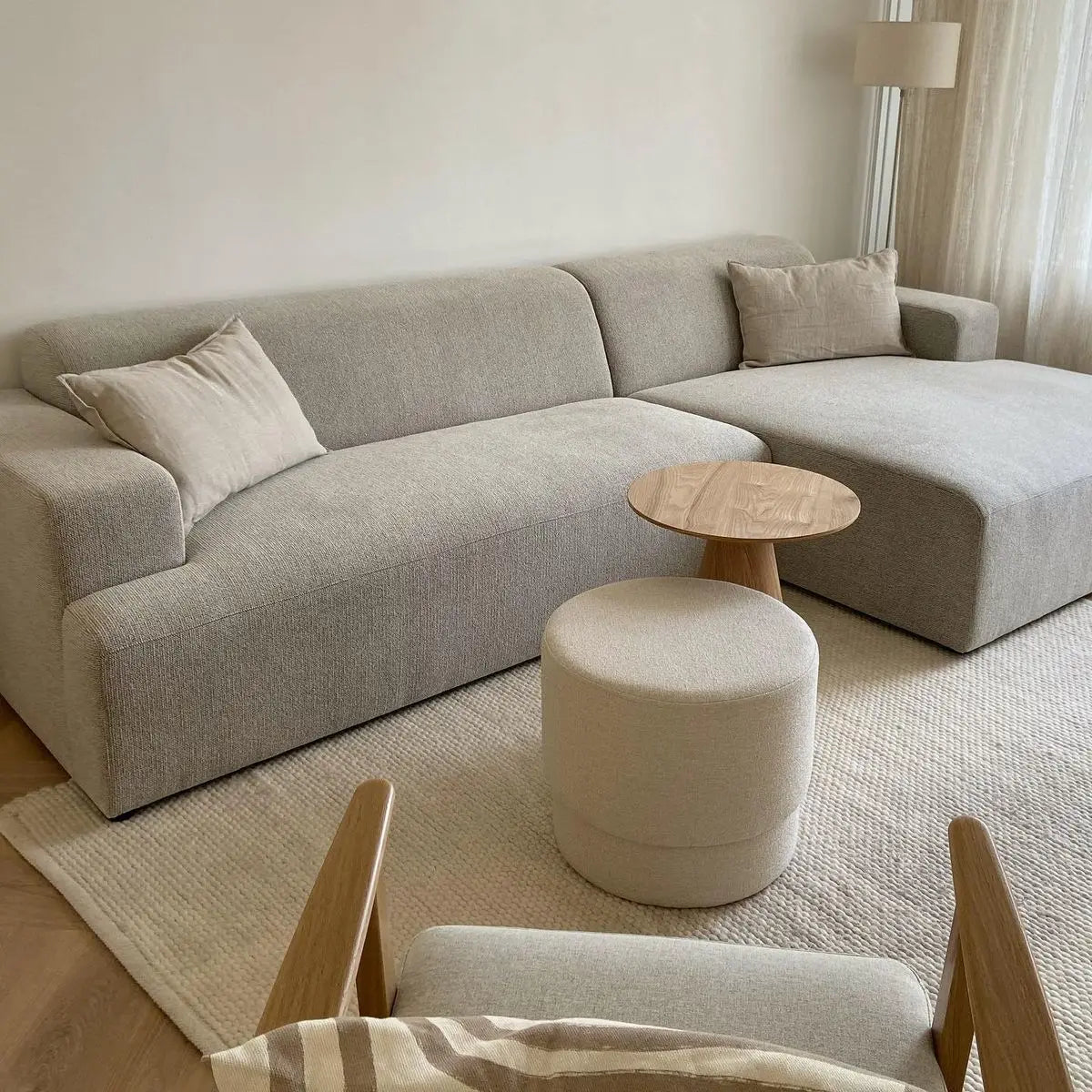 Customized Simple Curved Sofa, Different Colors