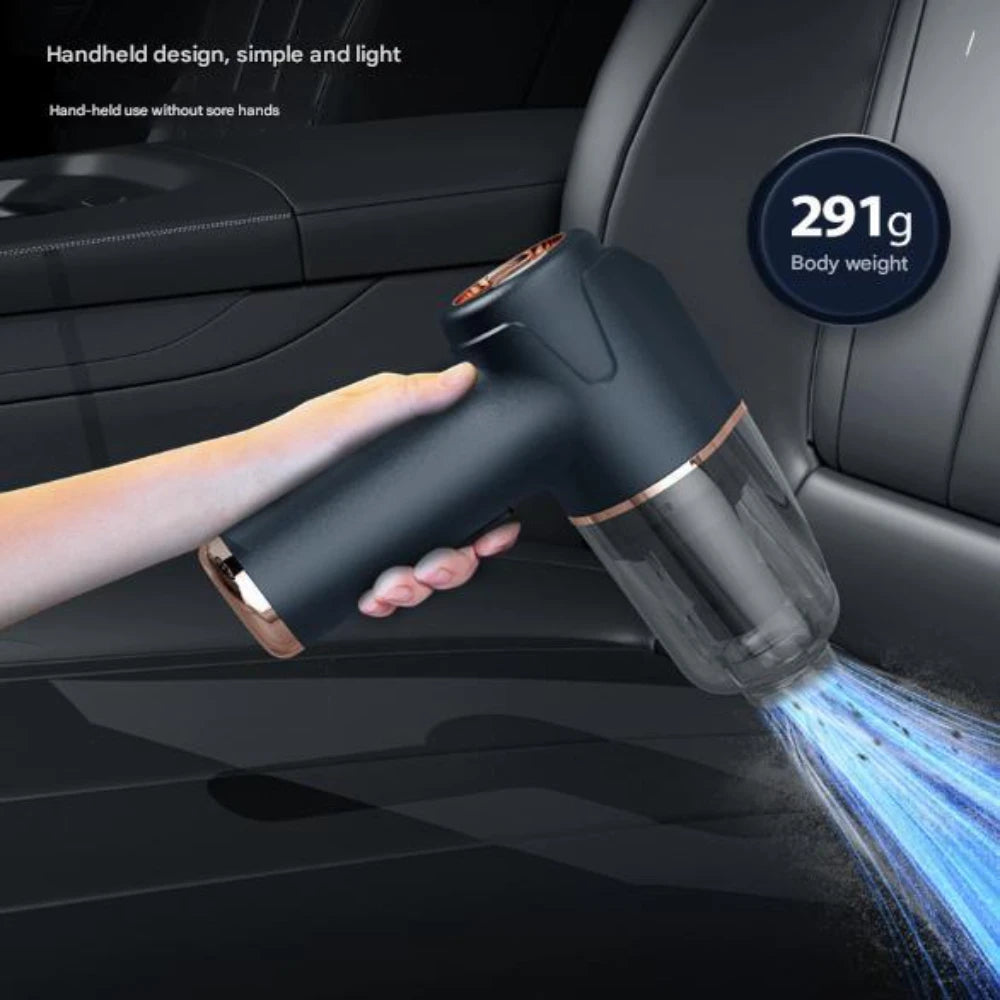 Wireless Car Vacuum, Strong Suction Mini Cleaner