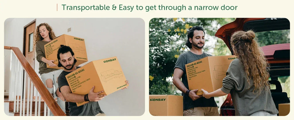 3-Pc. Convertible Sleeper, Storage